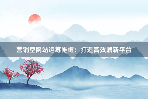 营销型网站运筹帷幄：打造高效鼎新平台